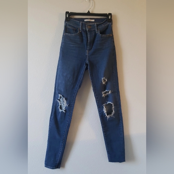LEVI'S denim skinny jeans, Size 25, Never Worn - Picture 1 of 2